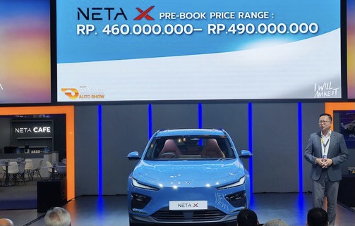 Mobil Listrik Neta X Tampil Mewah di Ajang GIIAS 2024, Intip Harganya