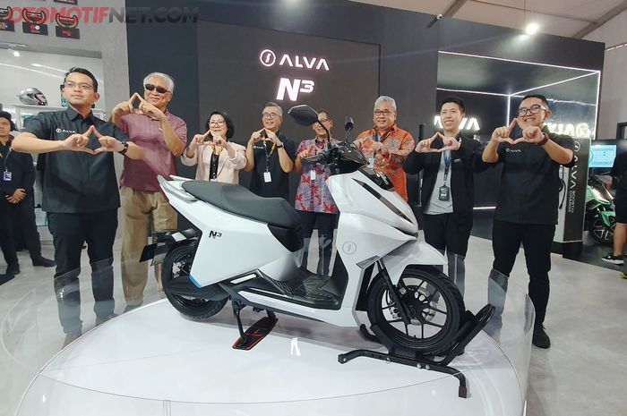 Motor Listrik Alva N3 Meluncur di Ajang GIIAS 2024, Harga Hanya Rp 11 Jutaan