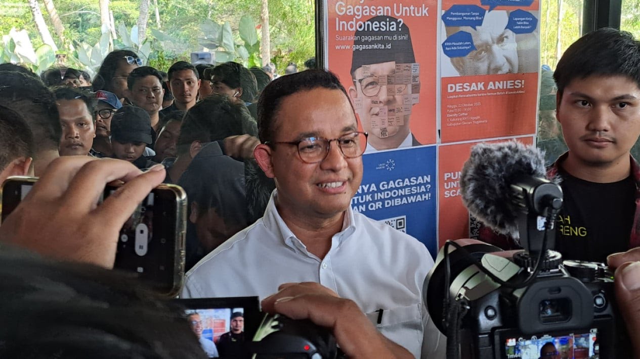 Anies Buka Suara Soal Gibran Jadi Cawapres Prabowo